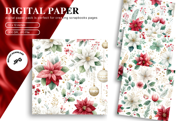 Christmas Background Clipart Image 7