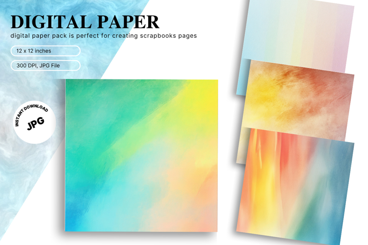 Watercolor Paint Clipart Image 5