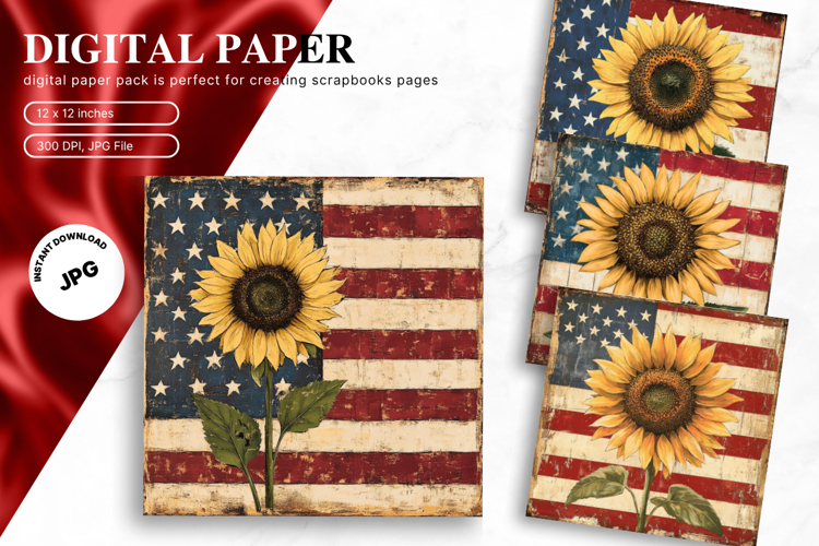 Sunflower Background Image 7