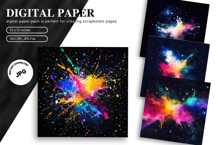 Watercolor Paint Clipart Image 23
