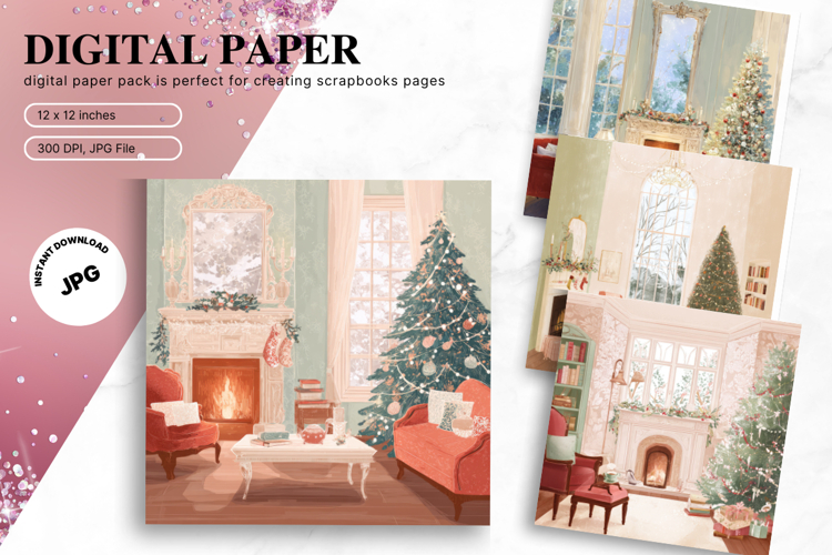 Snow Christmas Backgrounds Image 22