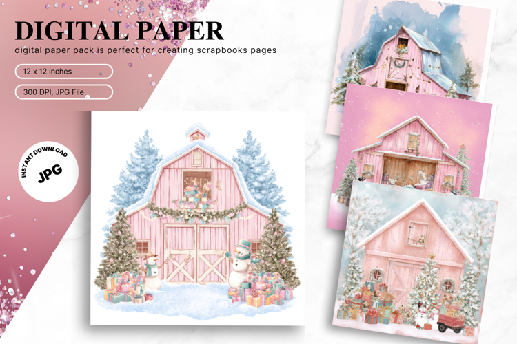 Snow Christmas Backgrounds Image 18