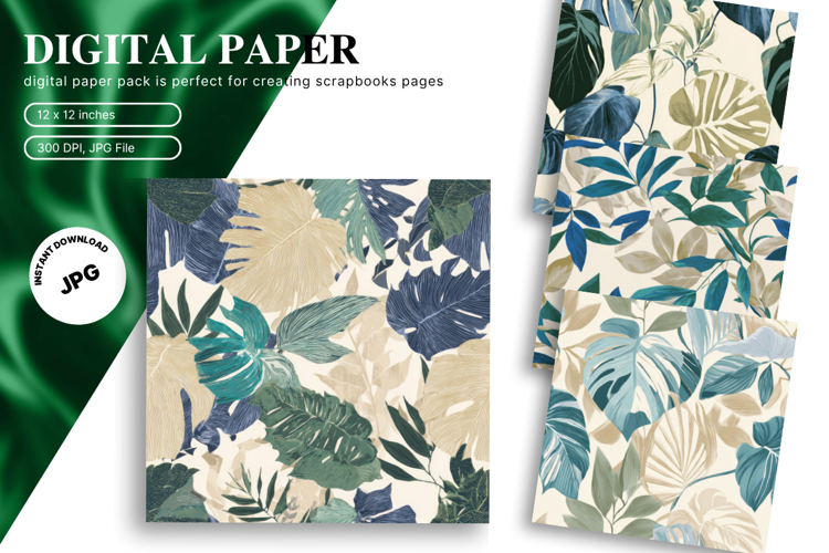 Monstera Leaf Clipart Image 8