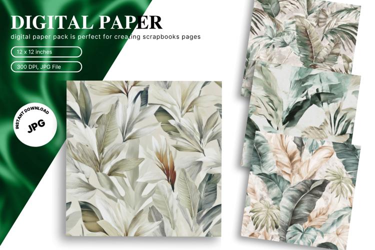 Monstera Leaf Clipart Image 19