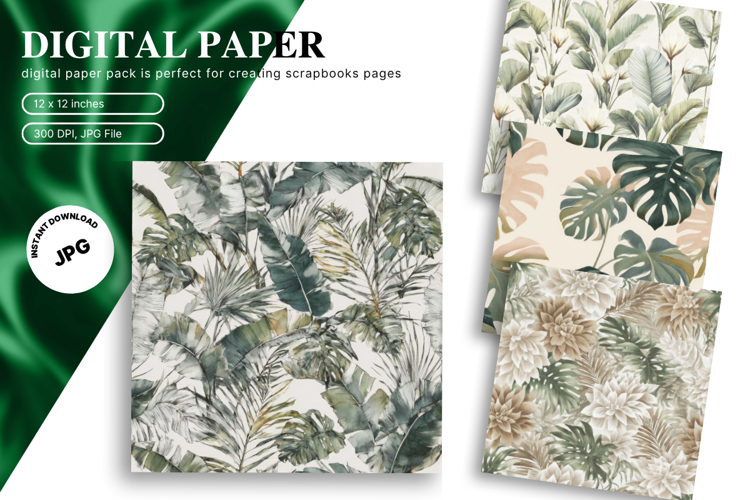 Monstera Leaf Clipart Image 6