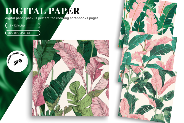 Monstera Leaf Clipart Image 10