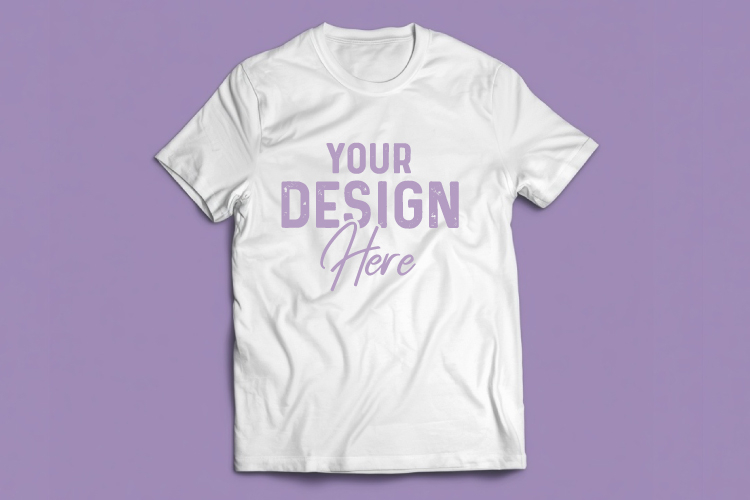 White T Shirt Mockup - T Shirt Mockup JPG PNG