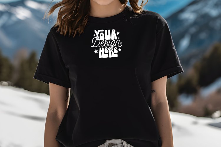 White Bella Canvas 3001 Mockup, Bella Canvas 3001 Tshirt