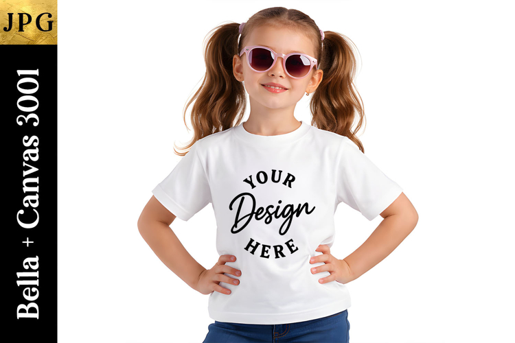 White Tshirt Mockup Image 16