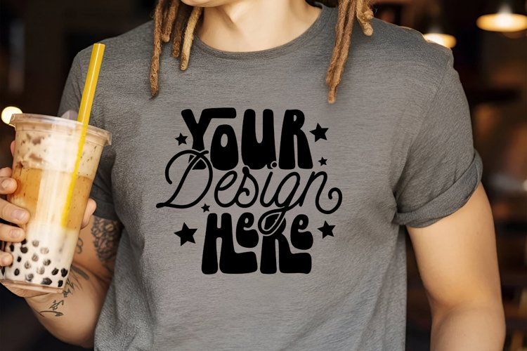 White Tshirt Mockup Image 4