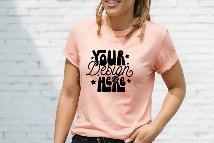 White Tshirt Mockup Image 2