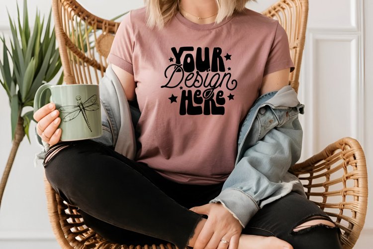 White Tshirt Mockup Image 8