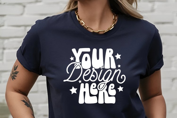 White Tshirt Mockup Image 5