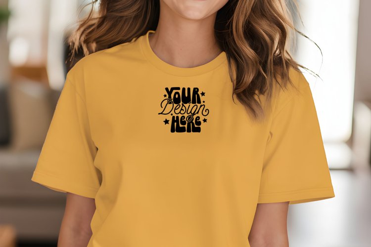 White Tshirt Mockup Image 9