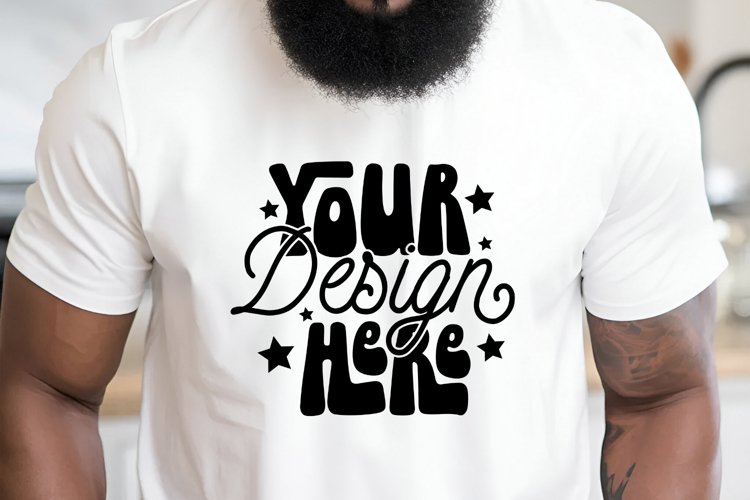 White Tshirt Mockup Image 14