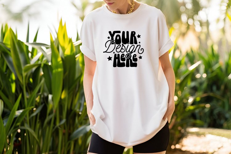 Bella Canvas 3001 TShirt Mockup, Bella Canvas 3001 White