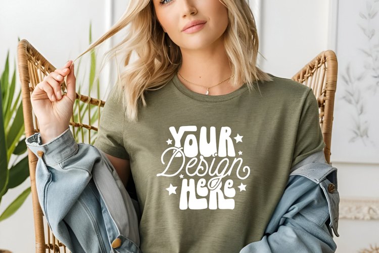 White Tshirt Mockup Image 2