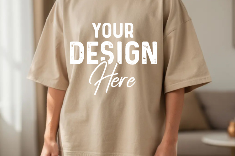 Beautiful Bella Canva T Shirt Mockup, T Shirt Mockup JPG