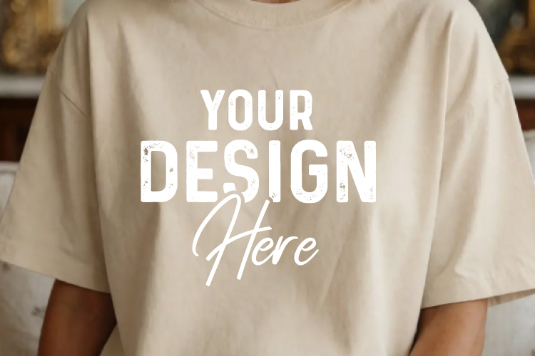 Beautiful Bella Canva T Shirt Mockup, T Shirt Mockup JPG