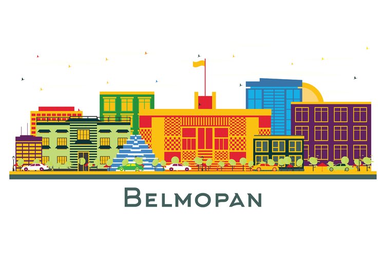 White City Skyline Clipart Image 20