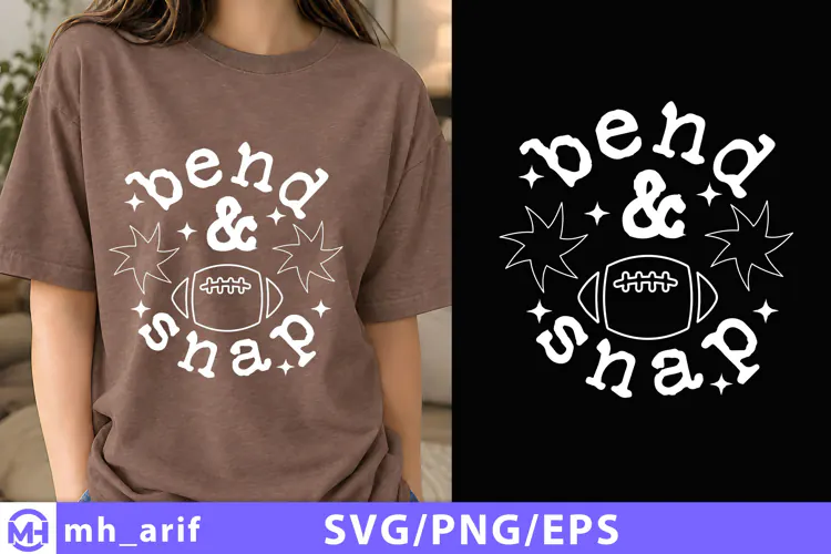 Bend And Snap SVG PNG T-shirt Design