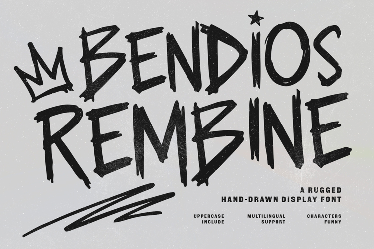 Bendios Rembine Rugged Hand Drawn