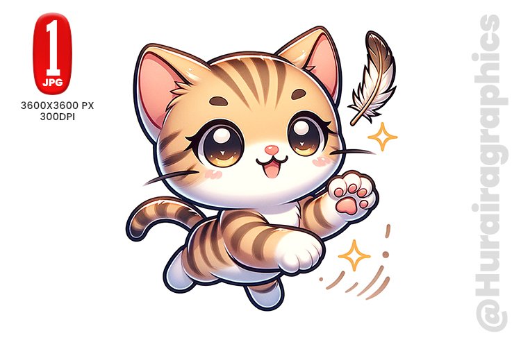 Bengal Cat Clipart Image 4