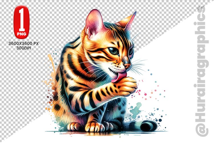 Cute Cat Clipart Image 20