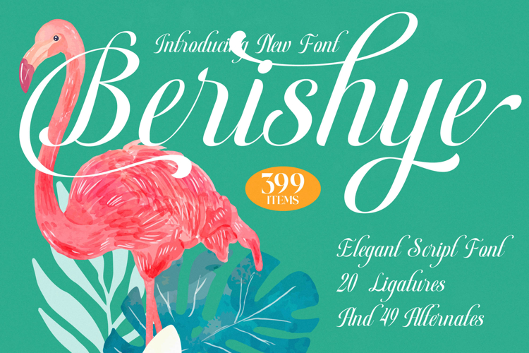 Berishye - Elegant Script Font