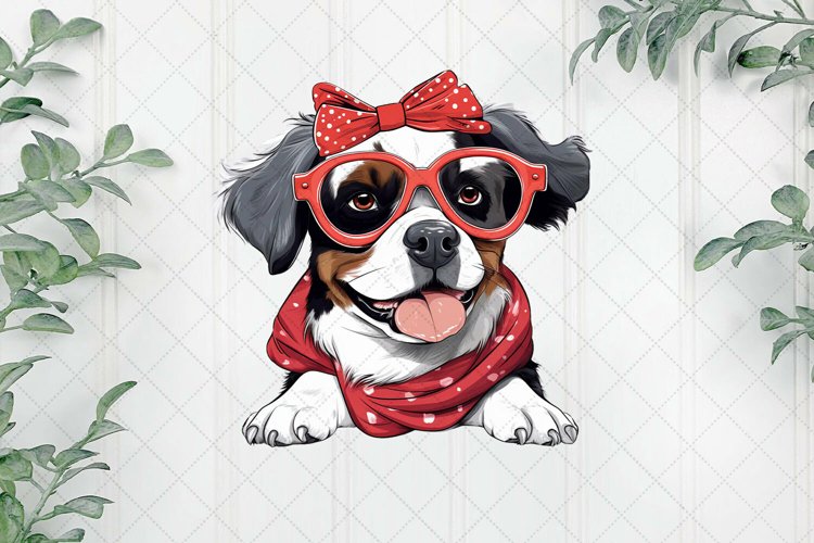 Cute Dog Illustration Image 22