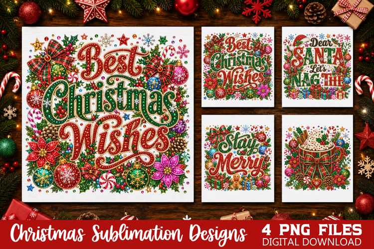 Best Christmas PNG Designs, Christmas Sublimation