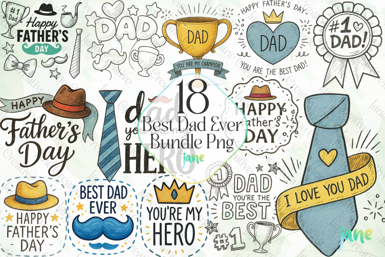 Best Dad Ever Png Image 18
