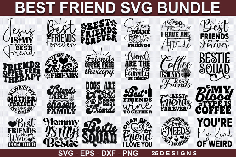 Best Friend Silhouette Image 2