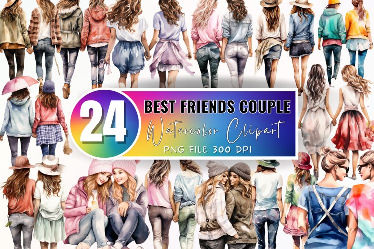 Best Friends Clipart Image 17