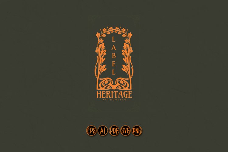 Luxury vintage badge flourish ornaments