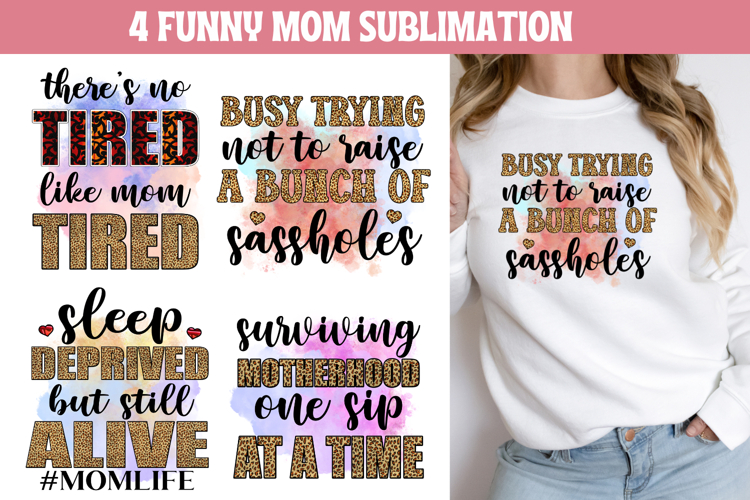 Mother's Day Sublimation Designs Image 19