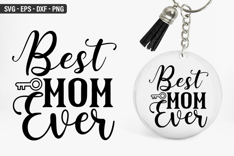 Mom Keychain Svg Image 16