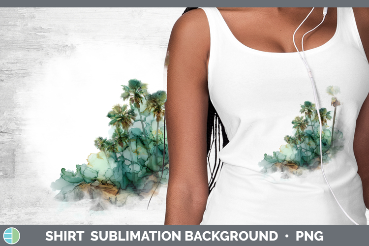 Beach Best Sellers 01 Alcohol Ink Shirt Sublimation Design
