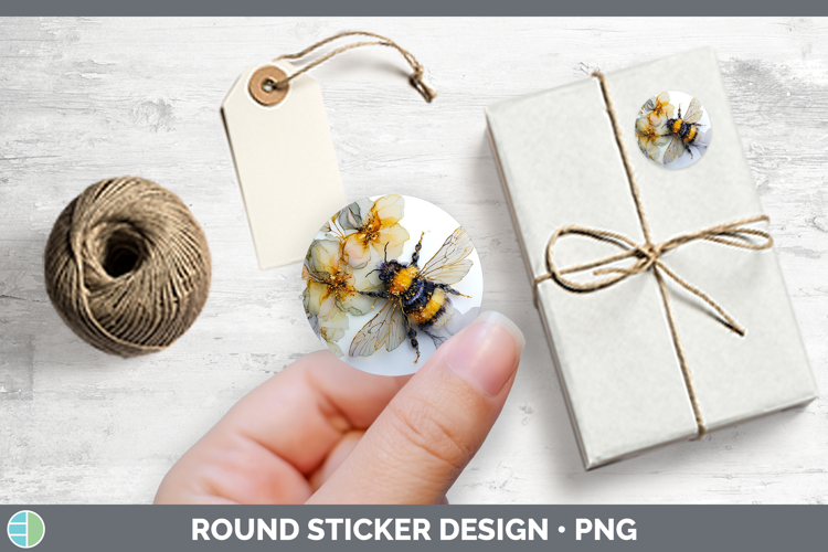 Bee Best Sellers 01 Alcohol Ink Stickers Design