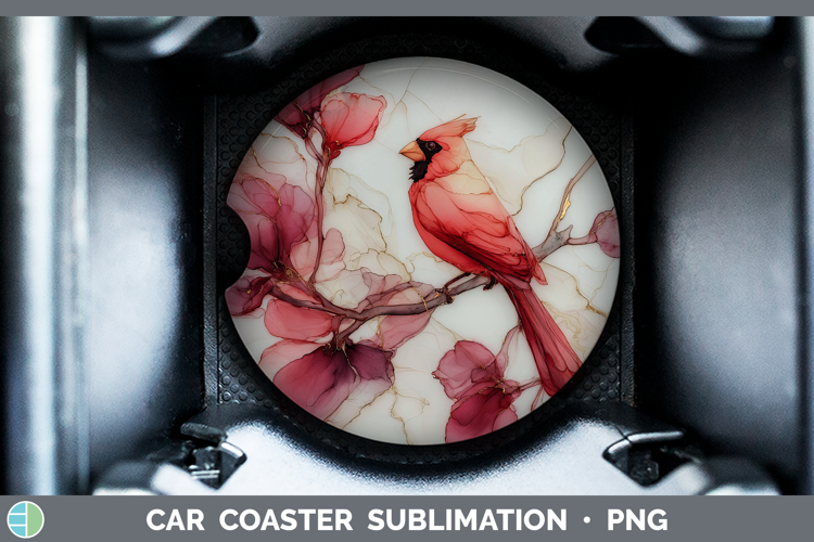 Cardinal Best Sellers 01 Alcohol Ink Car Coaster Sublimation