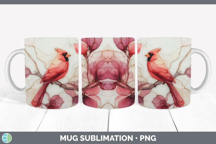 Cardinal Best Sellers 01 Alcohol Ink Mug Wrap Sublimation De