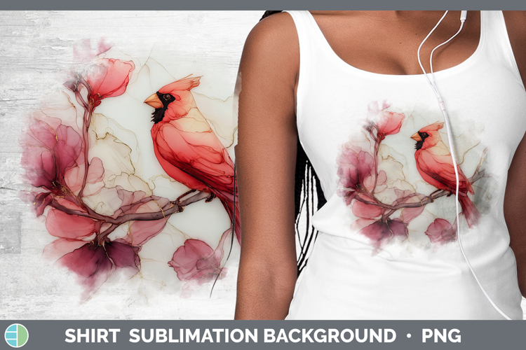 Cardinal Best Sellers 01 Alcohol Ink Shirt Sublimation Desig