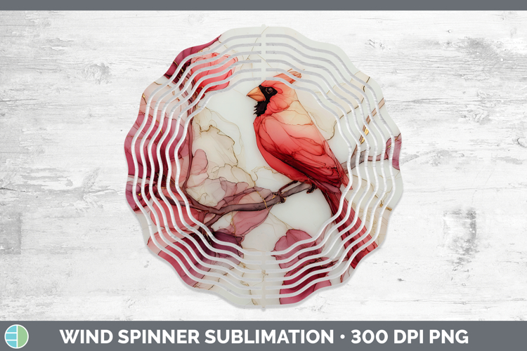 Cardinal Best Sellers 01 Alcohol Ink Wind Spinner Sublimatio