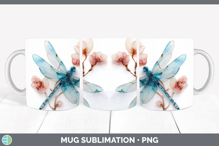 GorgeousBest Sellers 01 Alcohol Ink Mug Wrap design.