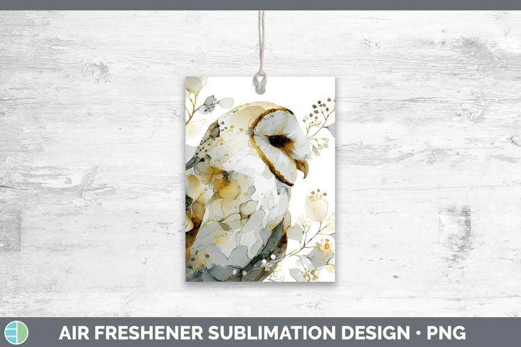 Owl Best Sellers 01 Alcohol Ink Air Freshener Sublimation De