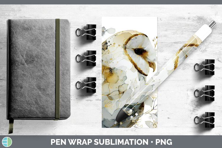 GorgeousBest Sellers 01 Alcohol Ink Pen Wrap design.