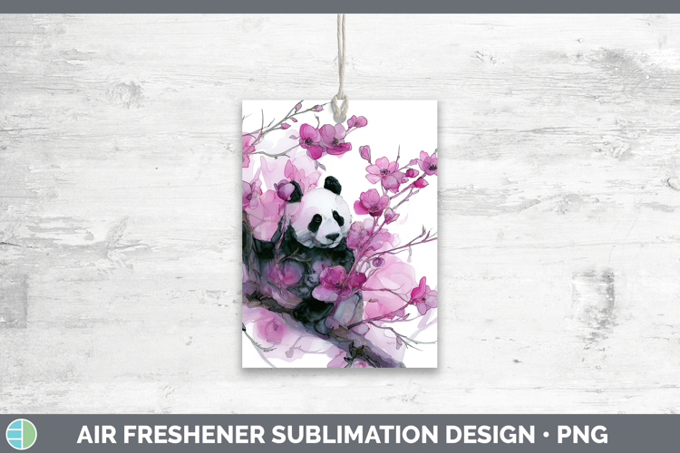 Panda Best Sellers 01 Alcohol Ink Air Freshener Sublimation