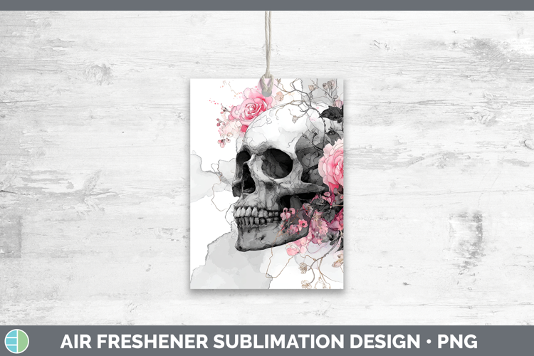 Sugar Skull Best Sellers 01 Alcohol Ink Air Freshener Sublim
