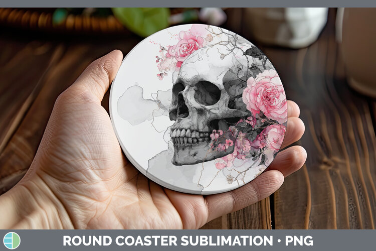GorgeousBest Sellers 01 Alcohol Ink Round Coaster design.