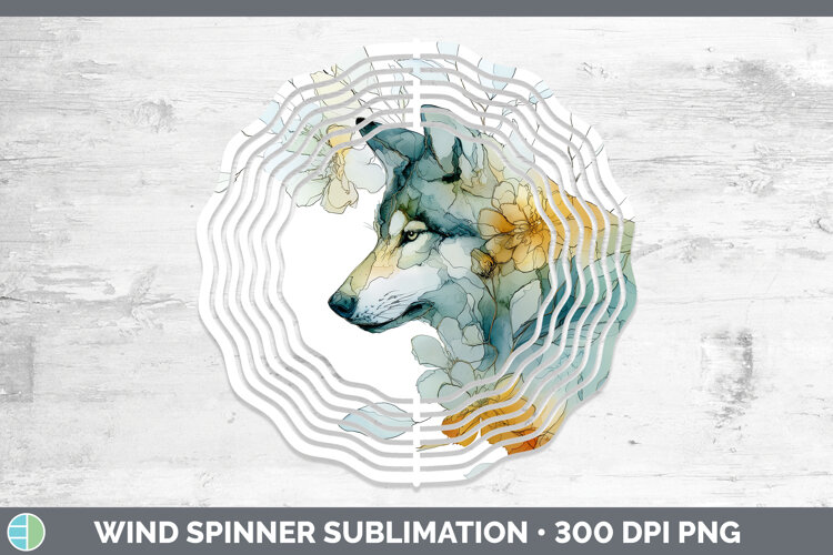 GorgeousBest Sellers 01 Alcohol Ink Wind Spinner design.